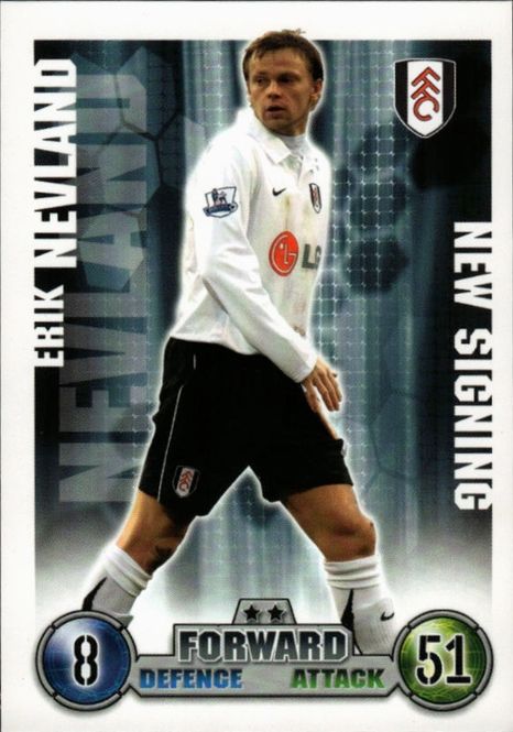 Main Image Topps Match Attax 2007/08 Erik Nevland Fulham ...