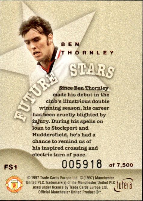 Main Image Ben Thornley Future Stars Bronze #5918/7500