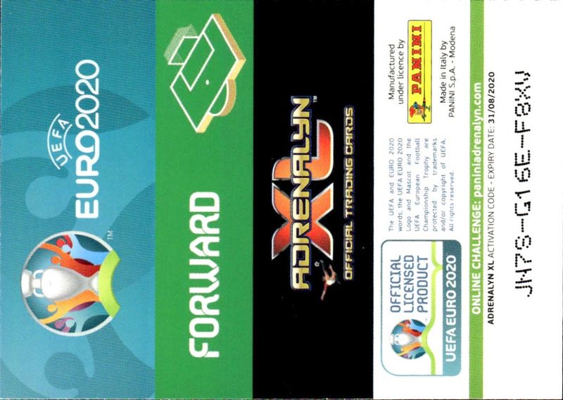 EURO 2020 PANINI ADRENALYN XL LIMITED EDITION #241 ROBINQUAISON