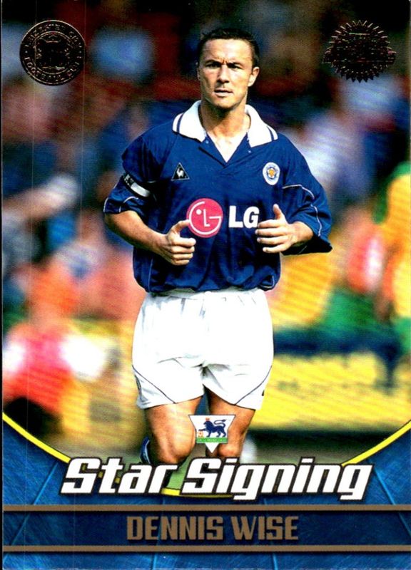 2001-02 Topps Premier Gold 2002 Star Signing Dennis Wise #LC1