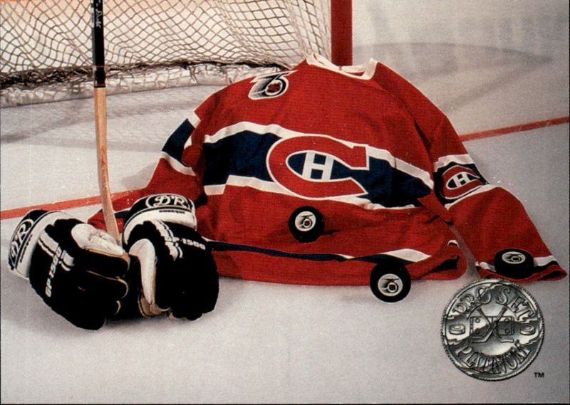 1991-92 Pro Set Platinum Vintage Hockey Original Six Montreal Canadiens #148