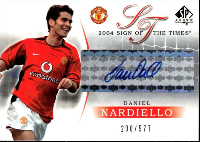 Hovedbilde 2004 SP Authentic Manchester United Sign of the ...