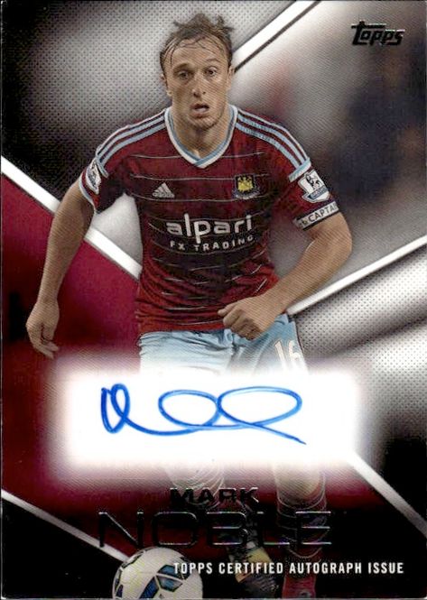 Hovedbilde 2014 Topps Premier Gold Premier Auto Mark Noble ...