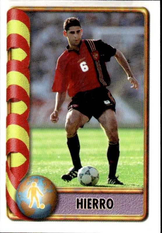 1998 Album Campeonato de Futbol Mundial Francia HIERRO