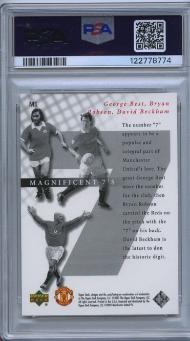 Main Image 2001-02 Manchester United Magnificent 7's George ...