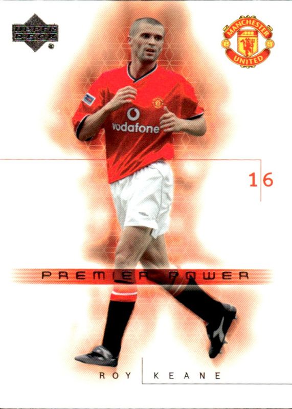2001-02 Upper Deck Manchester United Premier Power Roy Keane #47