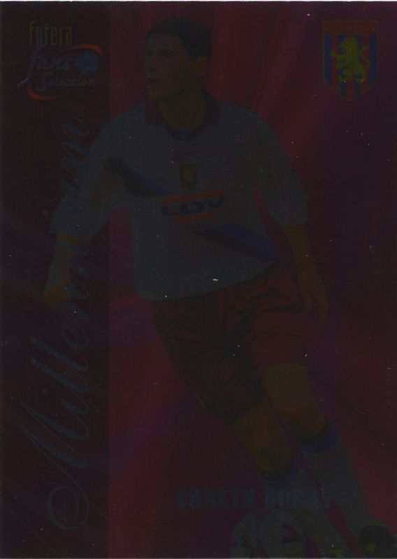 2000 FUTERA FANS SELECTION ASTON WILLA GARETH BARRY PLAYERS EDITION