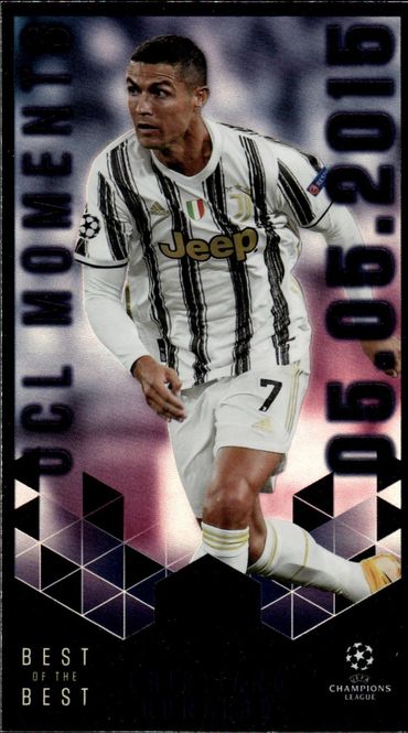Hovedbilde 2020-21 Topps Best of the Best Cristiano Ronaldo ...