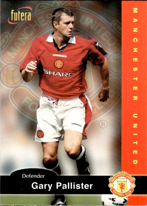 Main Image 1997 Futera Manchester United Soccer Card GARY ...