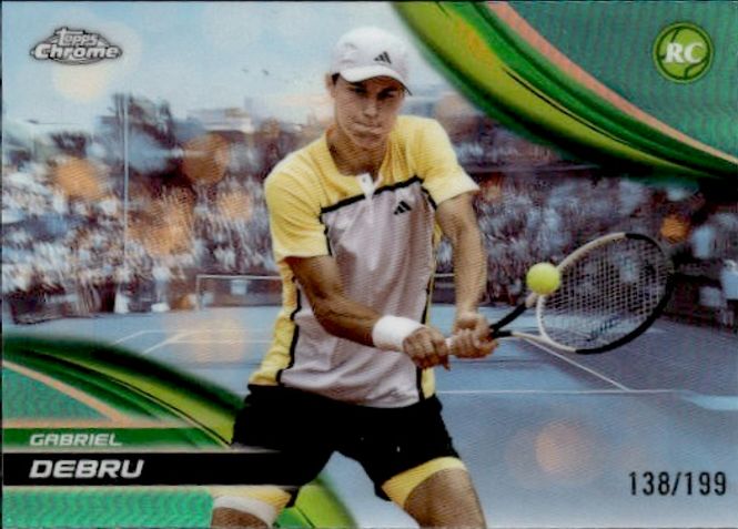 Hovedbilde 2025 Topps Chrome Tennis Aqua Refractor#138/199 ...