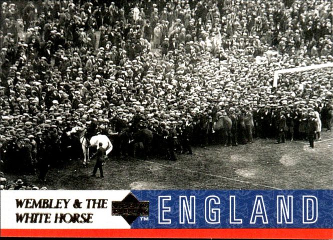 Hovedbilde 1997/1998 Upper Deck England Card: Wembley - ...