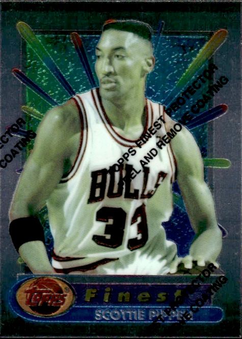 Hovedbilde Topps Finest 1994 Scottie Pippen Chicago Bulls ...