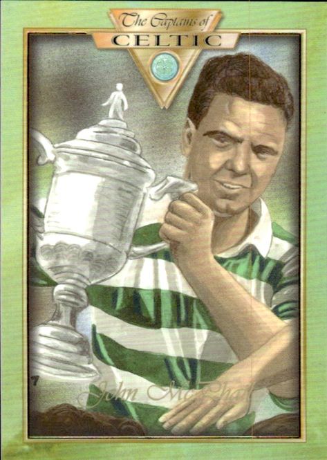 Hovedbilde 1998 Futera Platinum The Captains of Celtic Promo ...