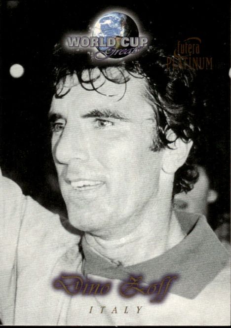 Hovedbilde 1998 Futera Platinum World Cup Greats Dino Zoff ...