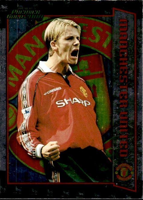 Hovedbilde DAVID BECKHAM 1999-00 Merlin Premier Gold Soccer ...