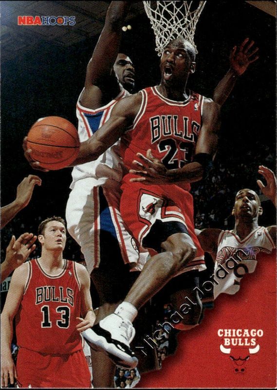 MICHAEL JORDAN NBA HOOPS 1996 #20