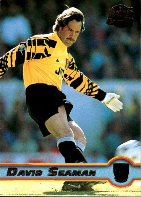 Hovedbilde DAVID SEAMAN 1997-98 Merlin Premier Gold Soccer ...