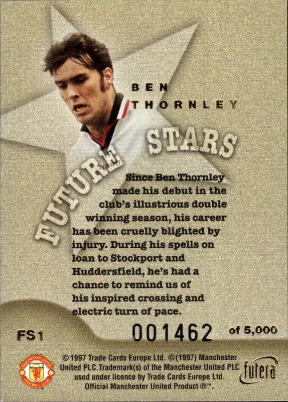 Ben Thornley Future Stars Gold 1462/5000
