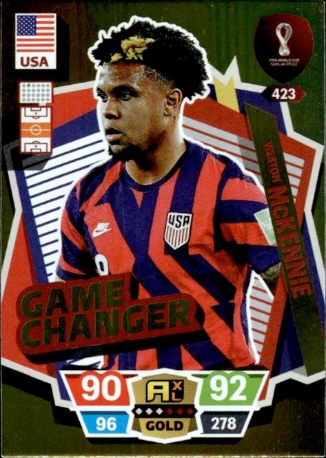 Hovedbilde #423 Weston McKennie FIFA World Cup Qatar 2022. ...