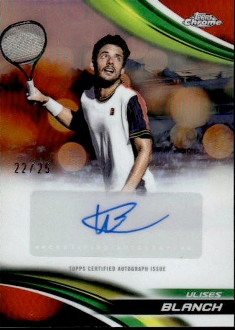 Hovedbilde Topps 2025 Topps Chrome Tennis Ulises Blanch ...