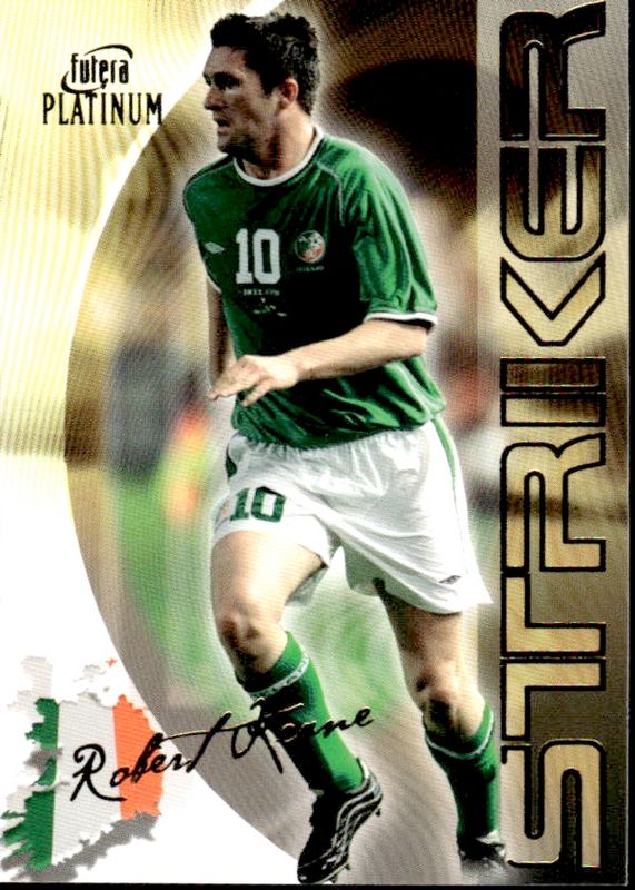 2003 Futera Platinum Robbie Keane Robert Keane #08
