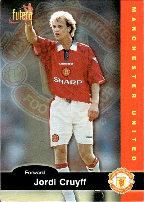Main Image 1997 Futera Manchester United Soccer Card JORDI ...