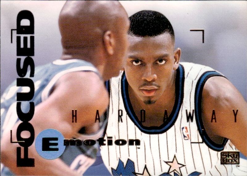 Anfernee Penny Hardaway: 1995 Skybox Emotion #69 Focused Orlando Magic