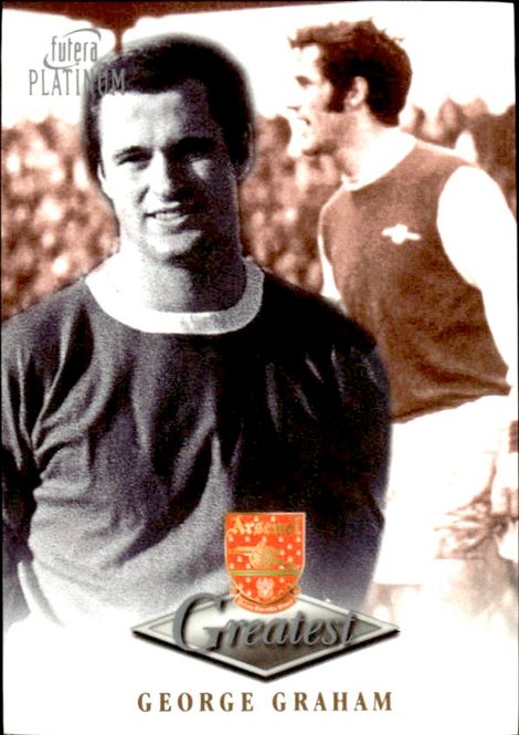 Hovedbilde 1999 Futera Platinum Arsenal Greatest George ...