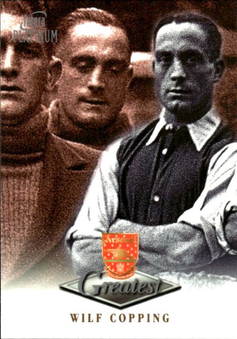 Hovedbilde 1999 Futera Platinum Arsenal Greatest Wilf ...