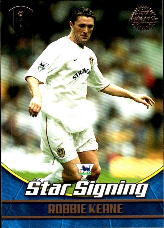 2001-02 Topps Premier Gold 2002 Star Signing Robbie Keane #LU6