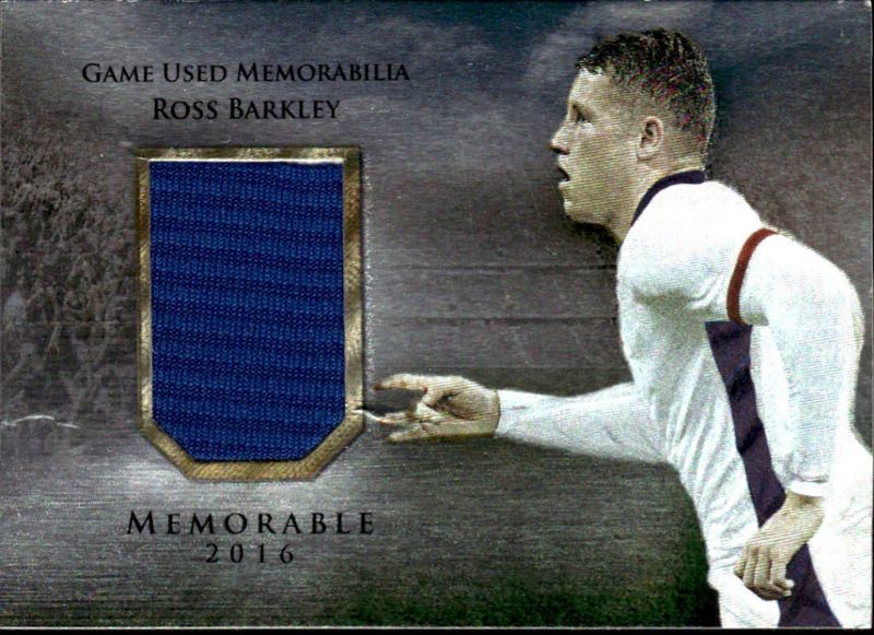 2016 Futera Unique Memorable Memorabilia 91/99 Ross Barkley