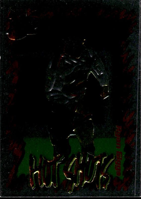 1999 Futera Fans Selection Manchester United Foil Embossed Ryan Giggs #52