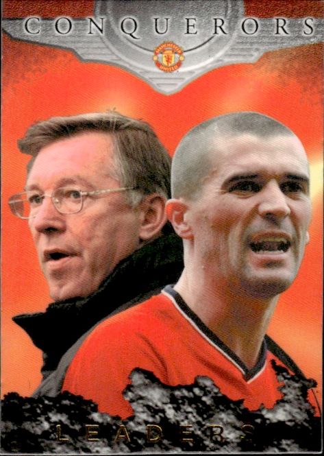 Main Image 2001 3 CARD SETT CQ1-3 Futera Manchester United ...