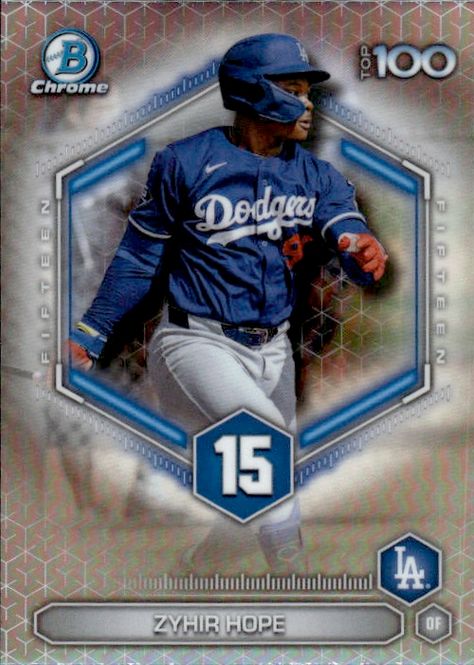 Hovedbilde Zyhir Hope Top 100 Chrome Refractor 2026 Bowman ...