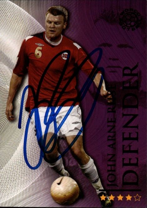 Main Image FUTERA  WORLD FOOTBALL  JOHN ARNE RIISE #150 ON ...