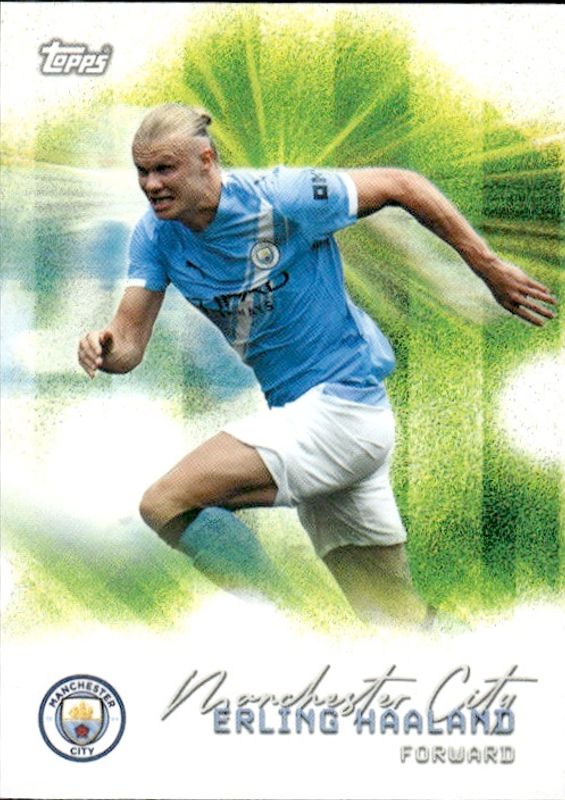 TOPPS FC  9 2025 MANCHESTER CITY ERLING  HAALAND #26