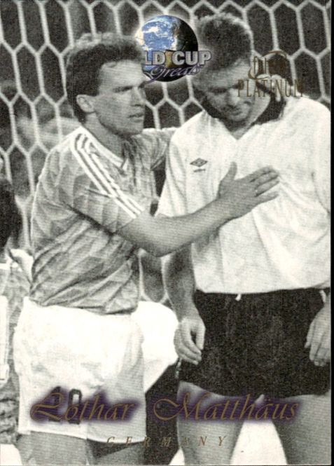Hovedbilde 1998 Futera World Cup Greats Lothar Matthaus ...