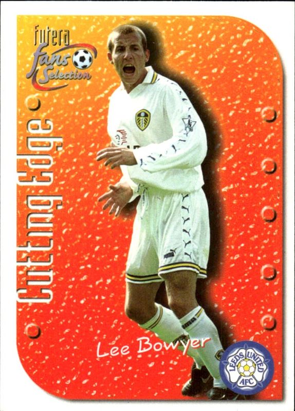 Lee Bowyer #3 Leeds Utd Fans Selection 1999 Futera Trading Card