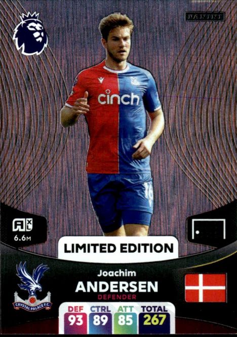 Hovedbilde 2024 Panini Adrenalyn Premier League Joachim ...