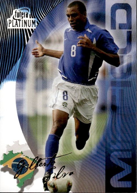 Hovedbilde 2003 Futera Platinum Gilberto Silva #43