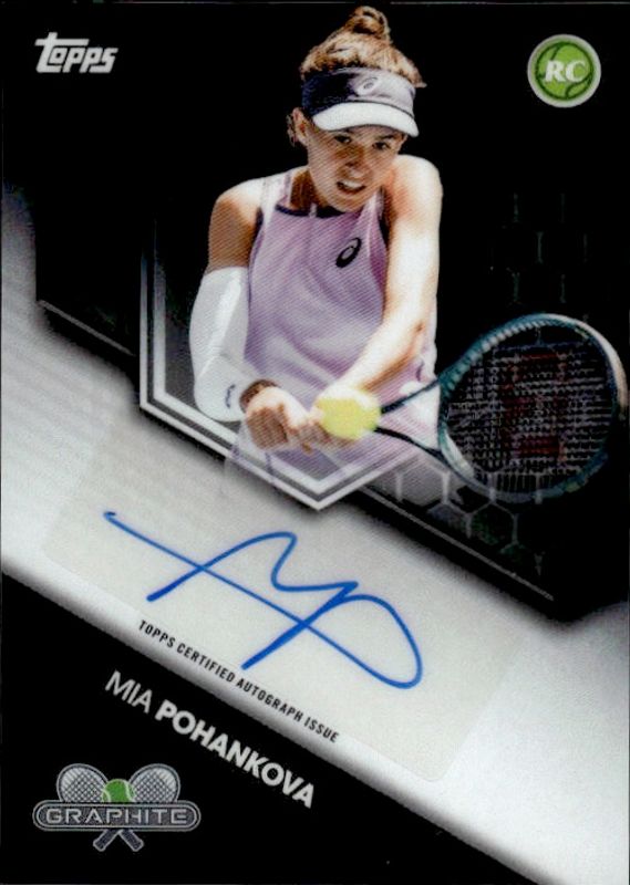 2026 Topps Graphite MIA POHANKOVA Rookie RC AUTO Autograph Refractor