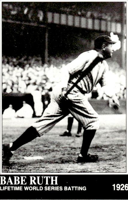 Hovedbilde 1992 Megacards The Babe Ruth Collection - Babe ...