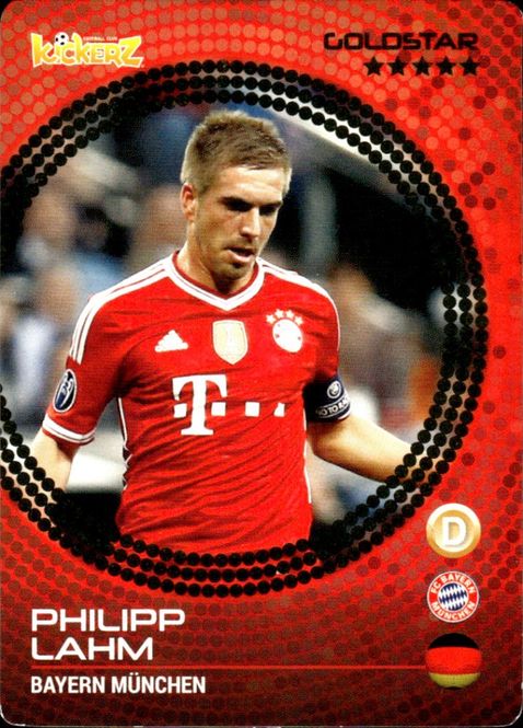 Main Image 2014-15 Kickerz Gold-Star Philipp Lahm