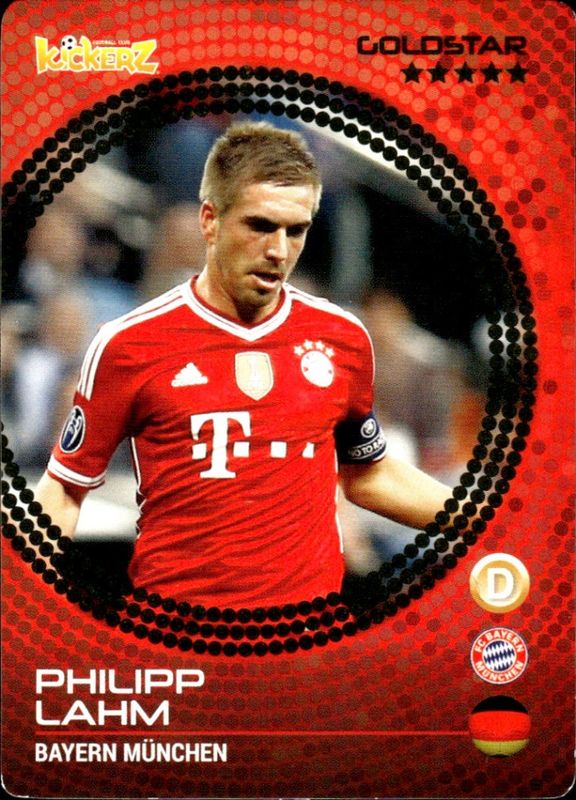 2014-15 Kickerz Gold-Star Philipp Lahm
