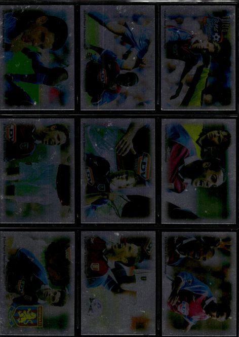 Main Image FUTERA 1999 ASTON VILLA 9 CARD PLAYERS AND ...