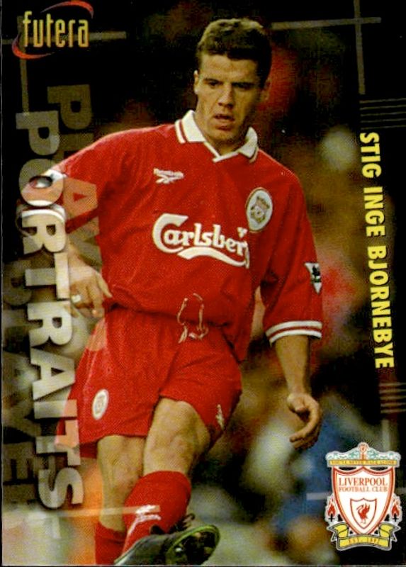 1998 Futera Liverpool Portraits Stig Inge-Bjornebye #43 