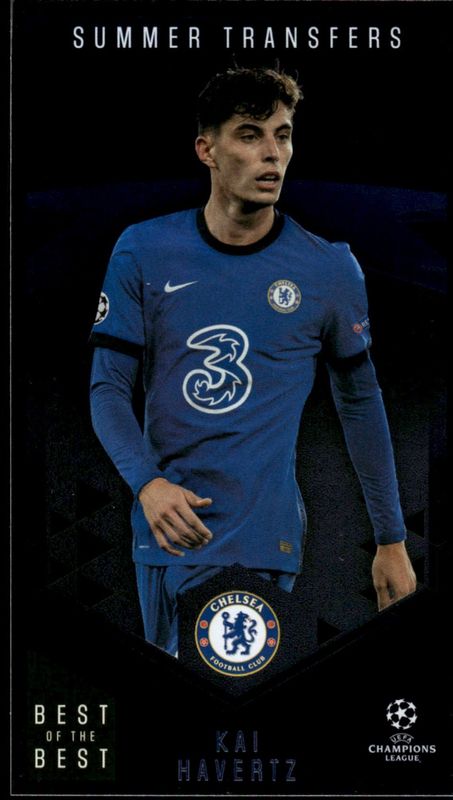 2020-21 TOPPS UEFA BEST OF THE BEST FOIL SUMMER TRANSFERS KAI HAVERTZ #123