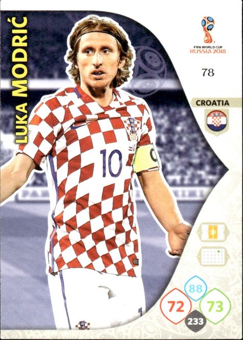 Hovedbilde Panini World Cup Russia 2018 - No. 78 - Luka ...