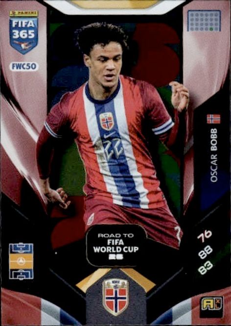 Hovedbilde fifa 365 adrenalyn xl 2026 NORWAY OSCAR BOBB ...