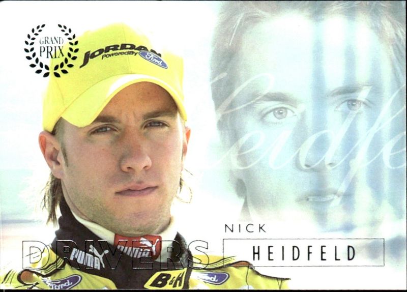 2005 Futera Grand Prix Formula 1 F1 Drivers Nick Heidfeld